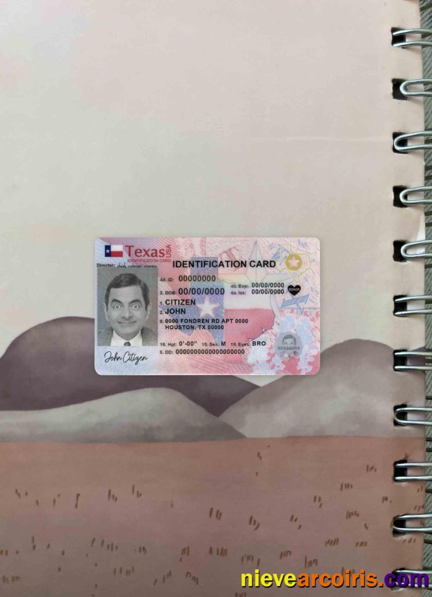 USA Texas New ID photolook